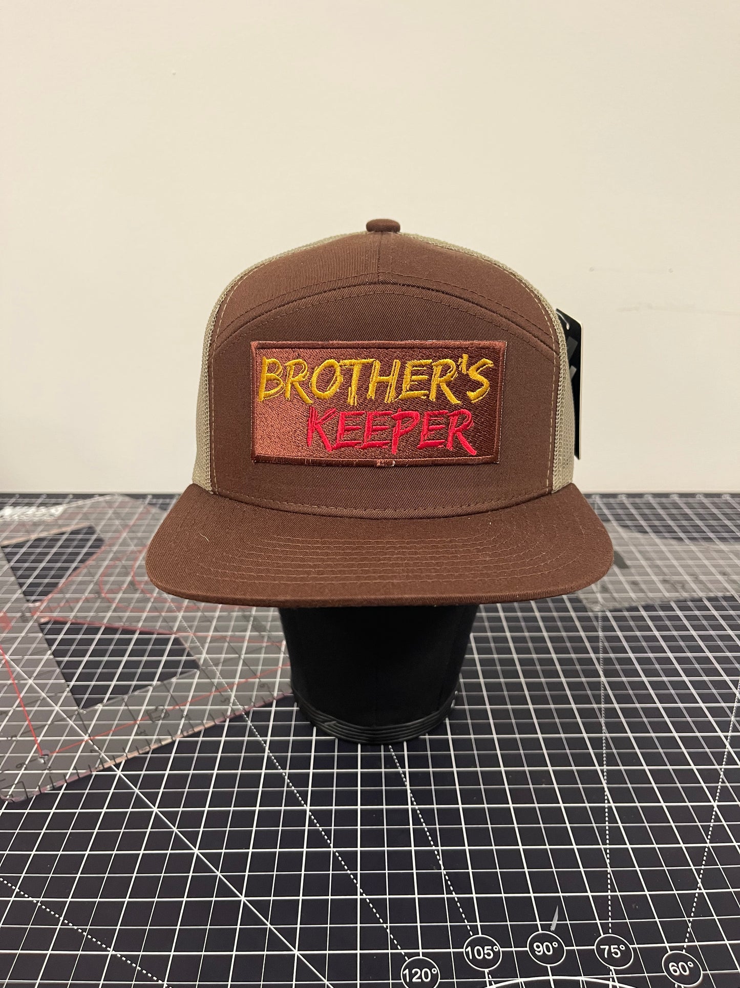 Brother’s Keeper Trucker Hat – Burnt Brown Edition