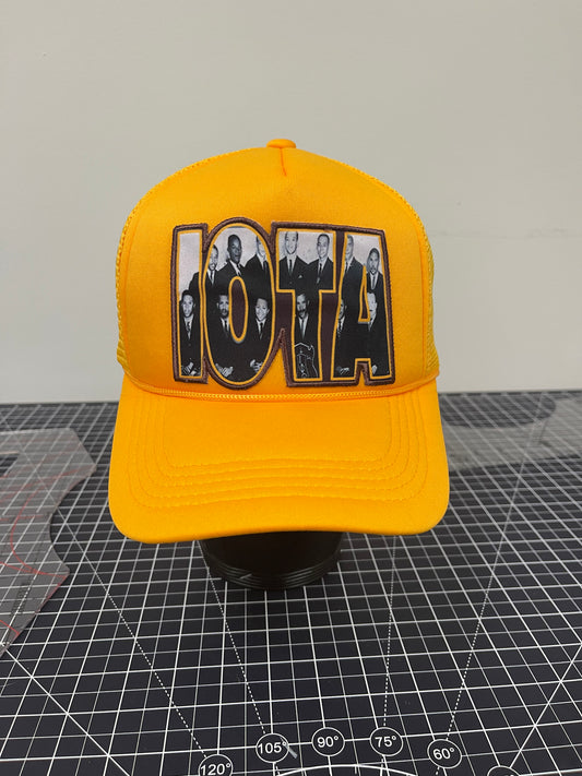IOTA Founders Trucker Hat – Gold Edition