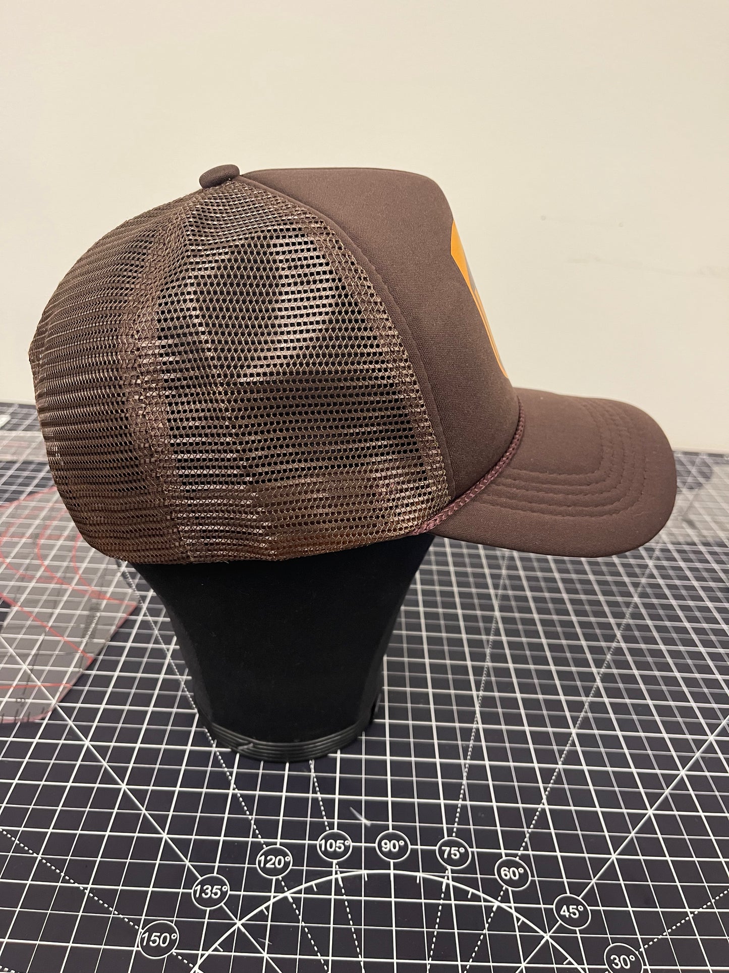 IPT Shield Trucker Hat – Brown Edition