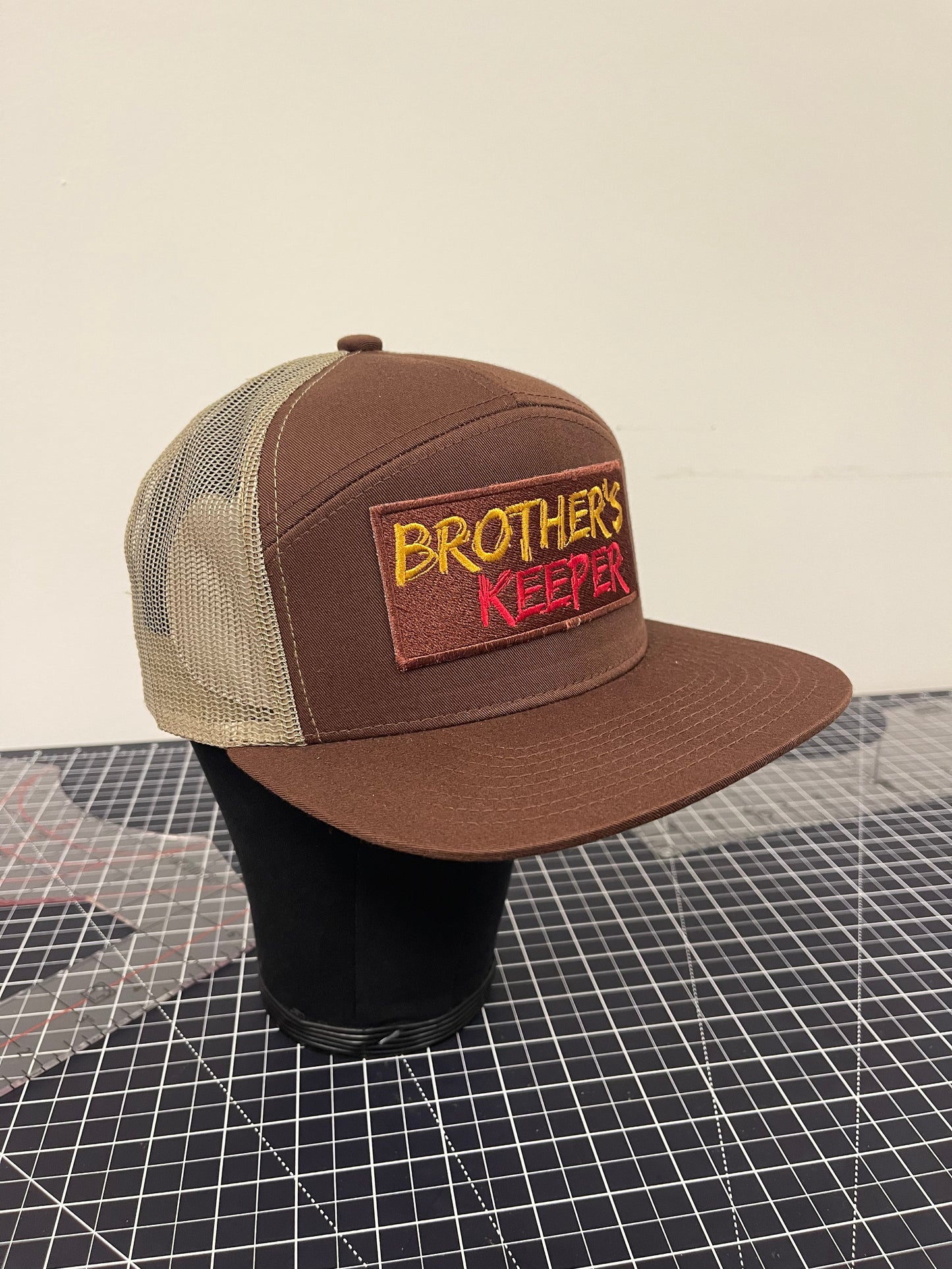 Brother’s Keeper Trucker Hat – Burnt Brown Edition