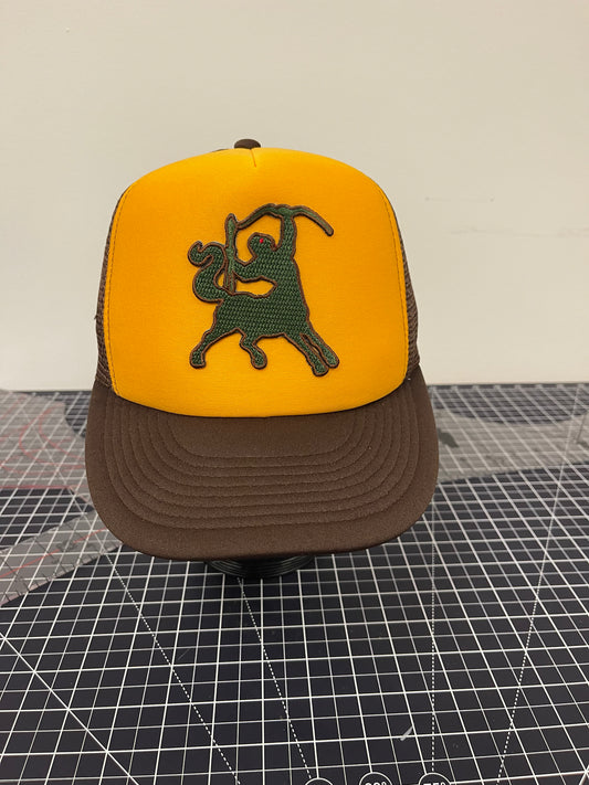 Centaur Archer Trucker Hat – Gold/Brown Edition